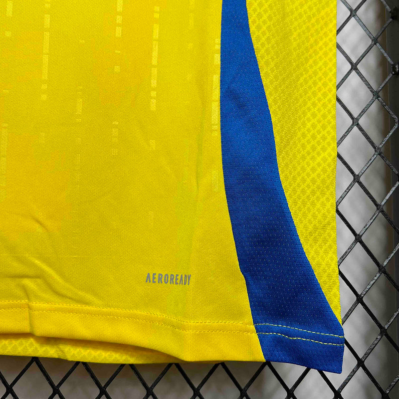 Jersey Al Nassr Home 24/25 s/n Torcedor Masculino - Amarelo