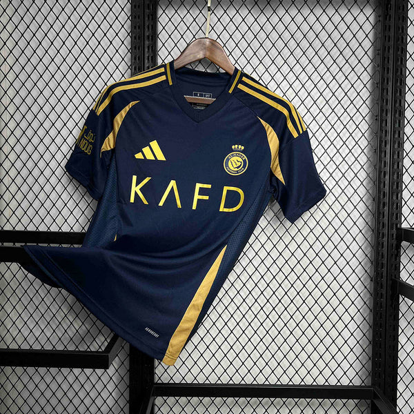 Jersey Al Nassr Away 24/25 s/n Torcedor Masculino - Azul
