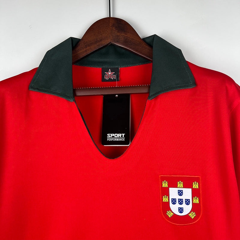 Jersey Portugal Retrô 1972 Vermelho