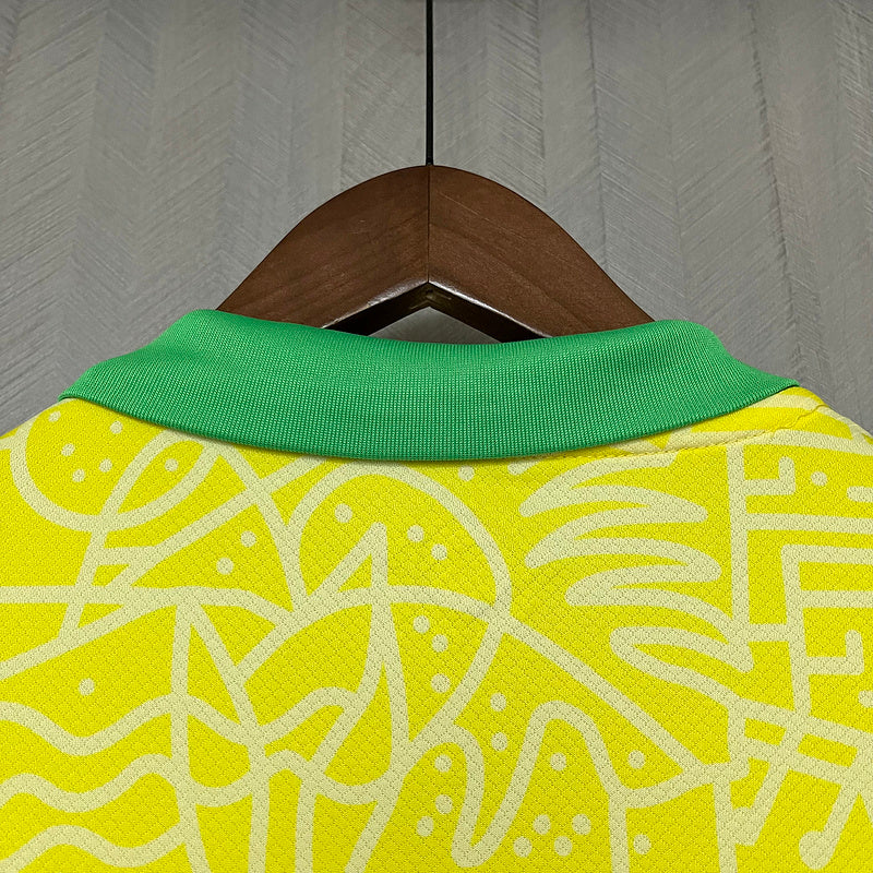 Jersey Feminina Seleção Brasil l 24/25 Nike - Amarelo