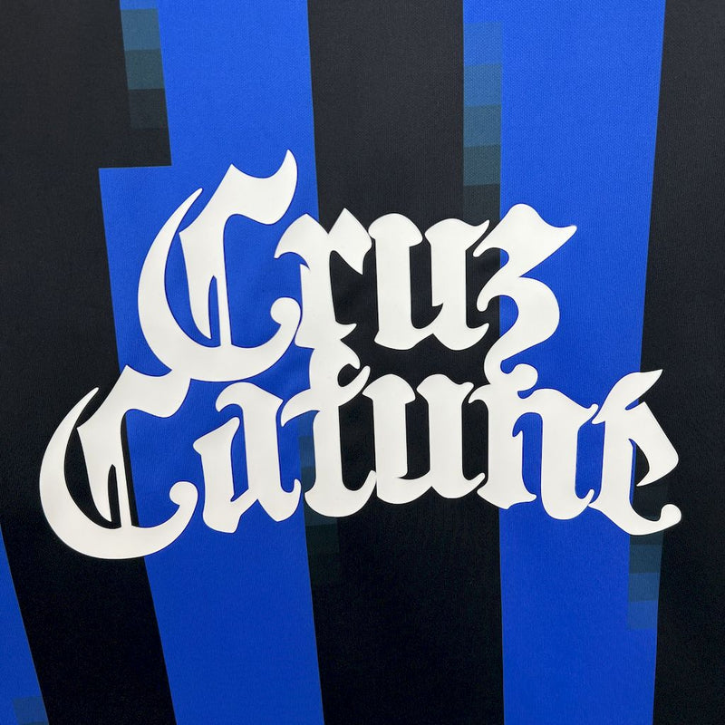 Jersey Inter de Milão Home 24/25 Come Cruz CA Fun