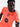 FC Barcelona 25/26 third training jersey in bright orange with black accents