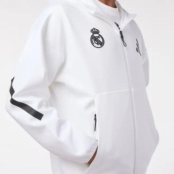 Real Madrid Urban Jacke mit durchgehendem Reißverschluss 