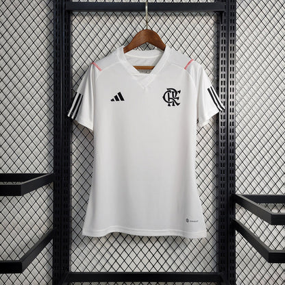 Jersey 23∕24 Flamengo Treino - Feminino - Branco