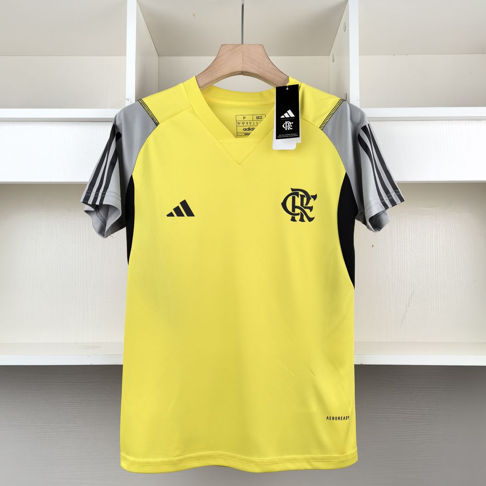 Jersey 24∕25 Flamengo Treino Feminino - Amarelo