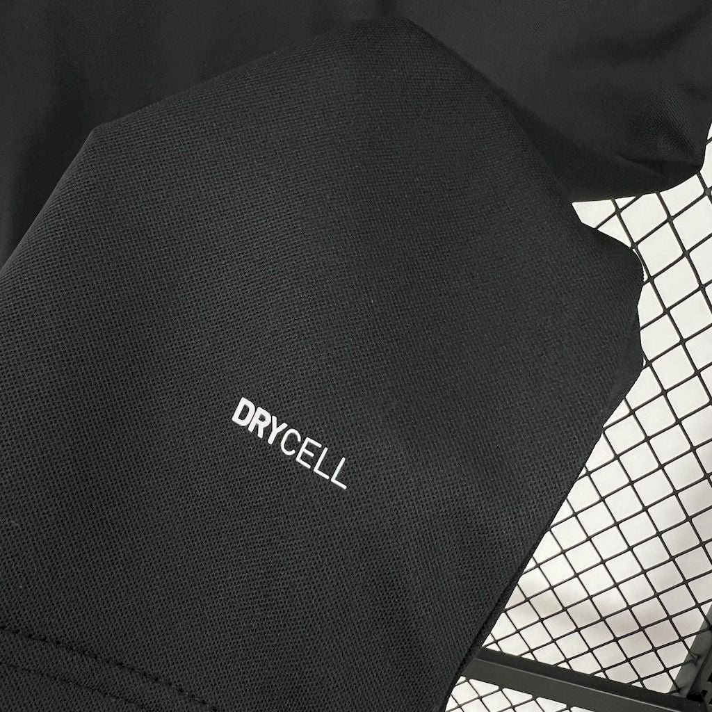 AC Mailand Trikot 24/25 125. Jubiläumsausgabe, Schwarz, Torwart-Retro 