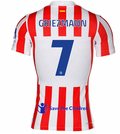 Jersey Atletico de Madrid 25/26 Home #7 GRIEZMANN