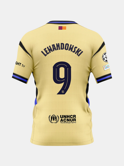 Jersey Away FC Barcelona 25/26 #9 LEWANDOWKSI