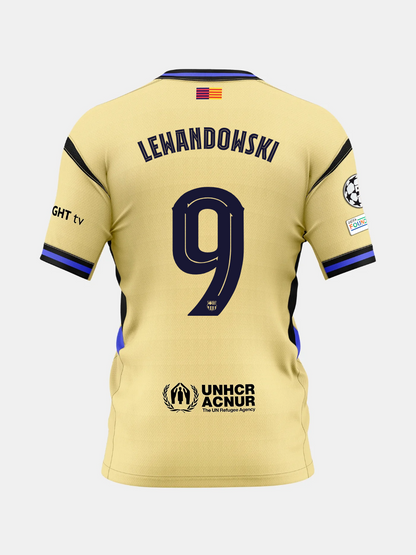Jersey Away FC Barcelona 25/26 #9 LEWANDOWSKI
