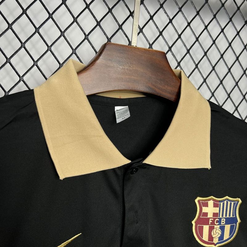 Jersey Barcelona Polo 24/25 - Black