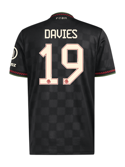 Jersey Bayern 25/26 UCL #19 DAVIES