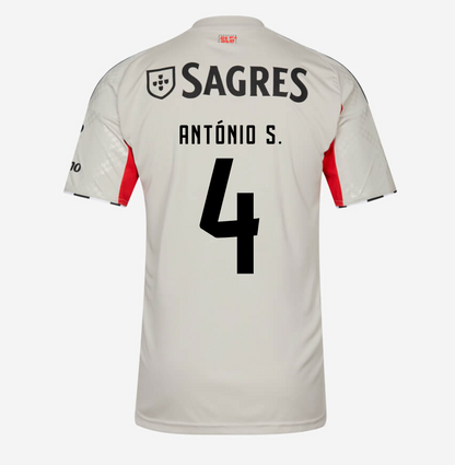Jersey Benfica 25/26 Away Bege #4 António S.