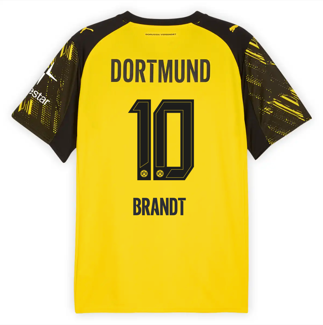 Jersey Borussia Dortmund 25/26 Home #10 BRANDT