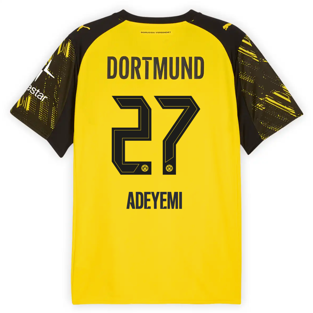 Jersey Borussia Dortmund 25/26 Home #27 ADEYEMI