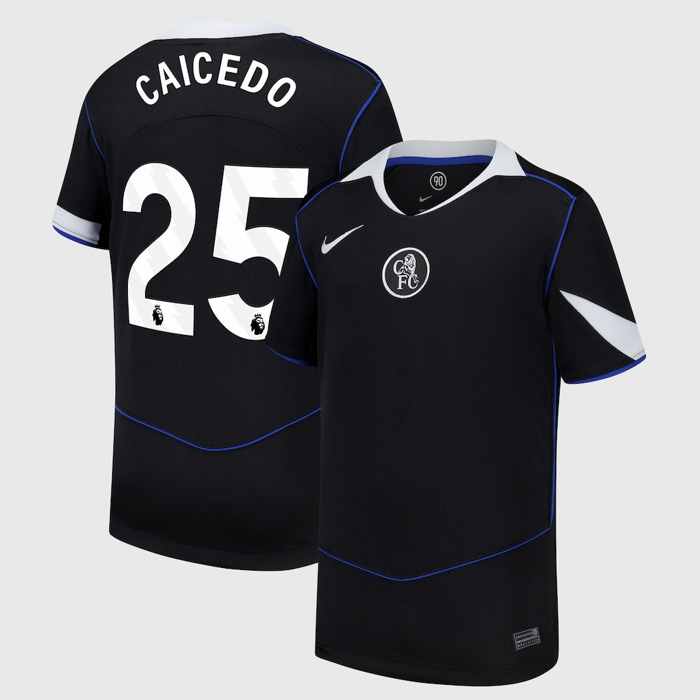 Jersey Chelsea 25/26 Third #25 Caicedo