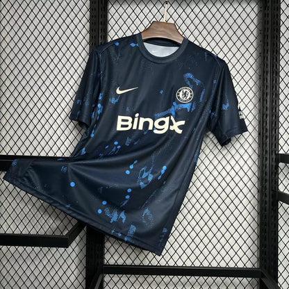Jersey Chelsea Pré Jogo 24/25 - Azul