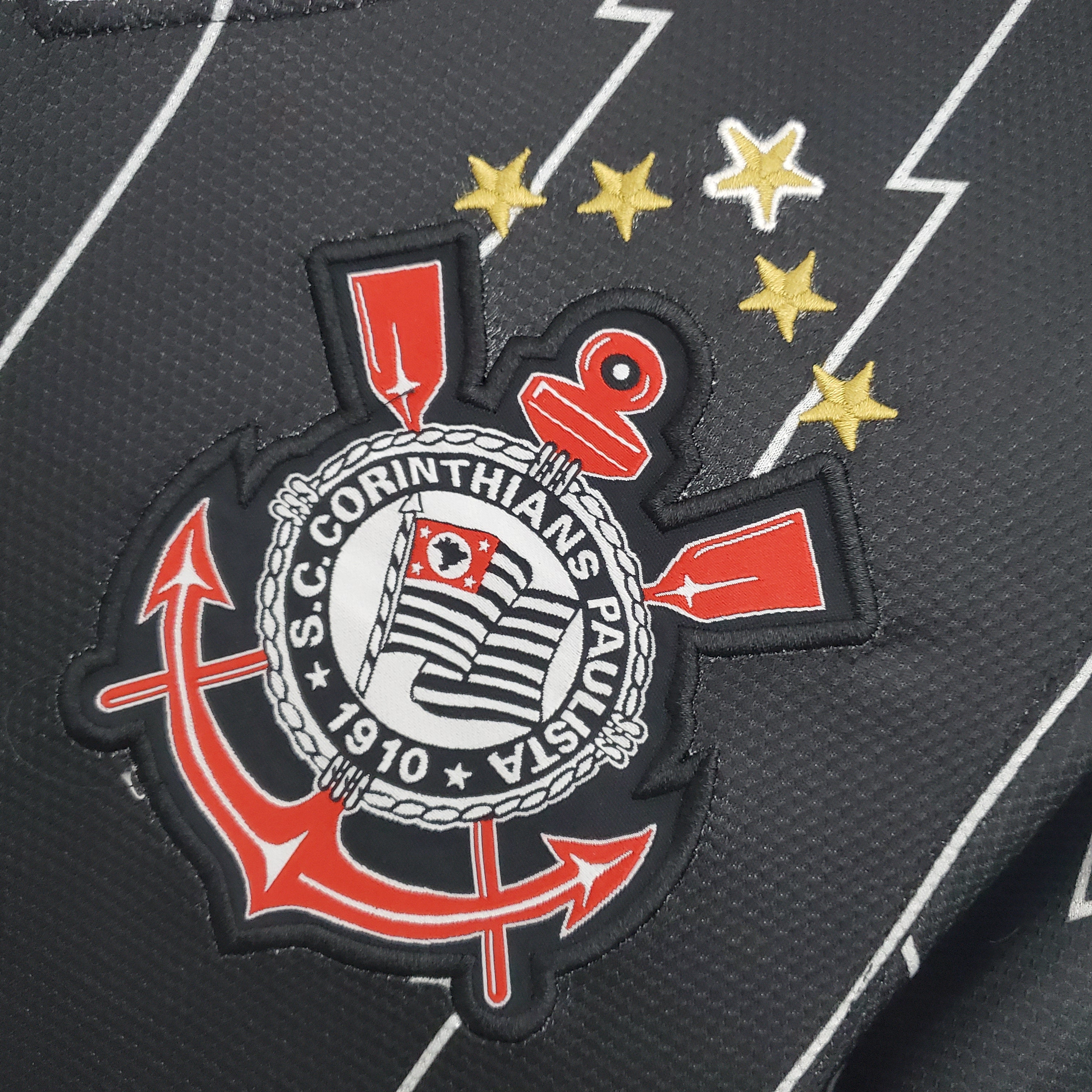 Jersey Corinthians Retrô 11/12 - Preto