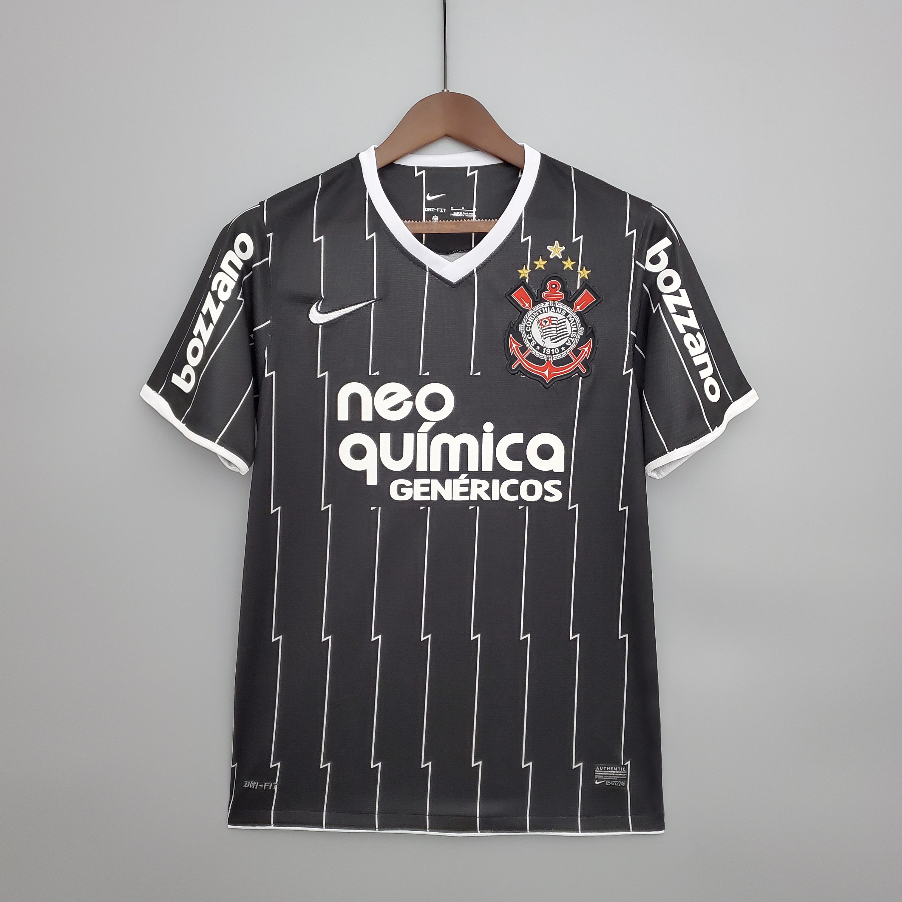 Jersey Corinthians Retrô 11/12 - Preto