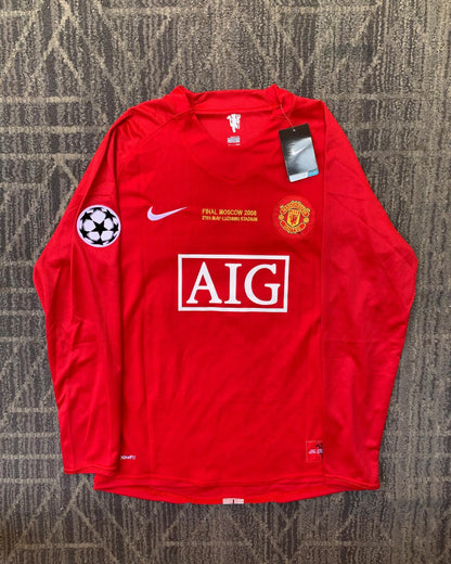 Cristiano Ronaldo Manchester United Legenden-Trikot 07-08 - Rot 