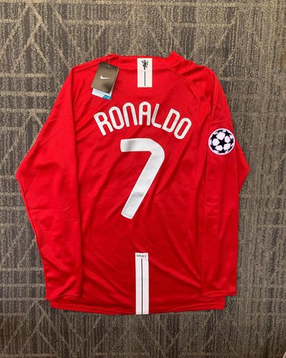 Cristiano Ronaldo Manchester United Legenden-Trikot 07-08 - Rot 