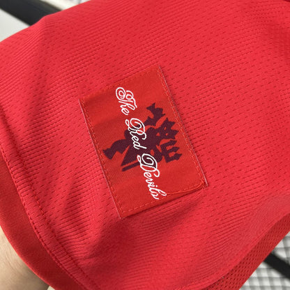 Jersey do Manchester United Manga Longa Retrô 2007/08 Home UCL