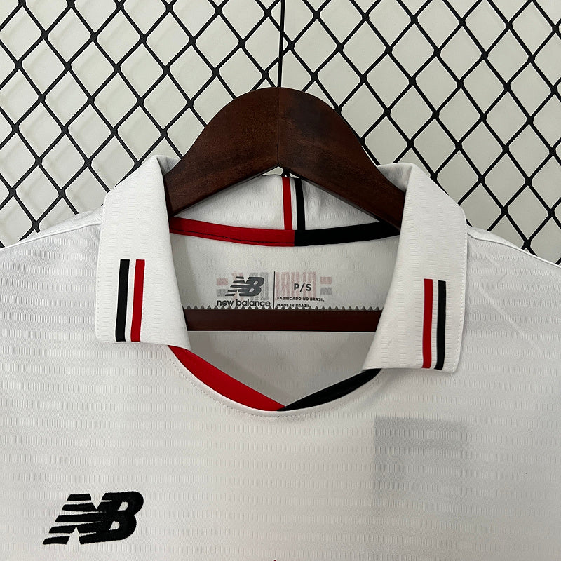 Jersey Feminina do São Paulo Home I 24/25 - Branco