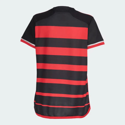Jersey Feminina Flamengo I 24/25 Adidas - Rubro Negro