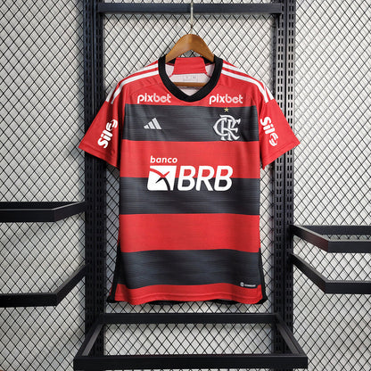 Trikot Flamengo Alle Sponsoren + Aufnäher 