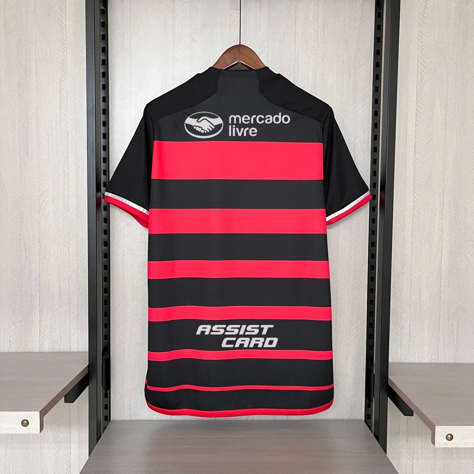 Jersey Flamengo Home 24/25 Torcedor Masculina - Todos os Patrocínios