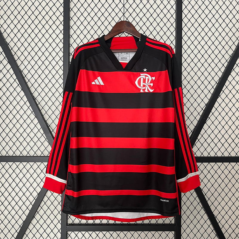 Trikot Flamengo Manga Longa 24/25 Home I 