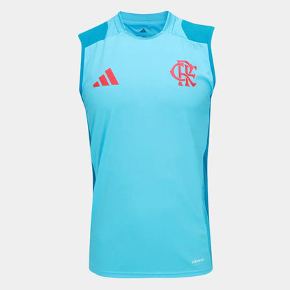 Jersey Flamengo Regata Treino 25/26 Azul e Vermelho