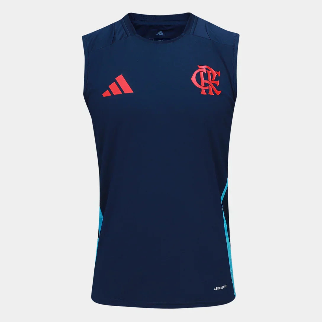 Trikot Flamengo Regata Treino 25/26 Azul Marinho 