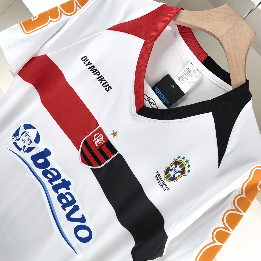 Trikot Flamengo Retrô 2010 - Branco 