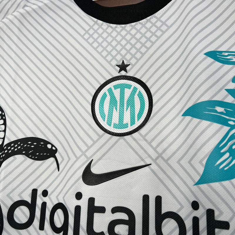 Jersey Inter de Milão 24/25 - Edição especial - Branco