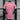 Pink Inter Miami 25/26 home jersey on black mannequin with white sleeve panels