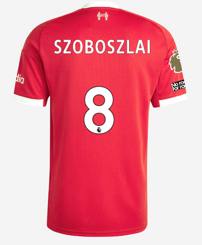 Jersey Liverpool 25/26 Home #8 SZOBOSZLAI