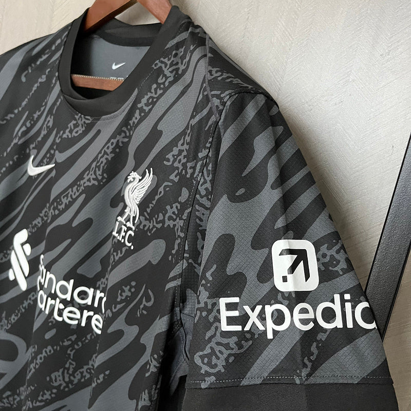 Jersey Liverpool Goleiro 24/25 Black