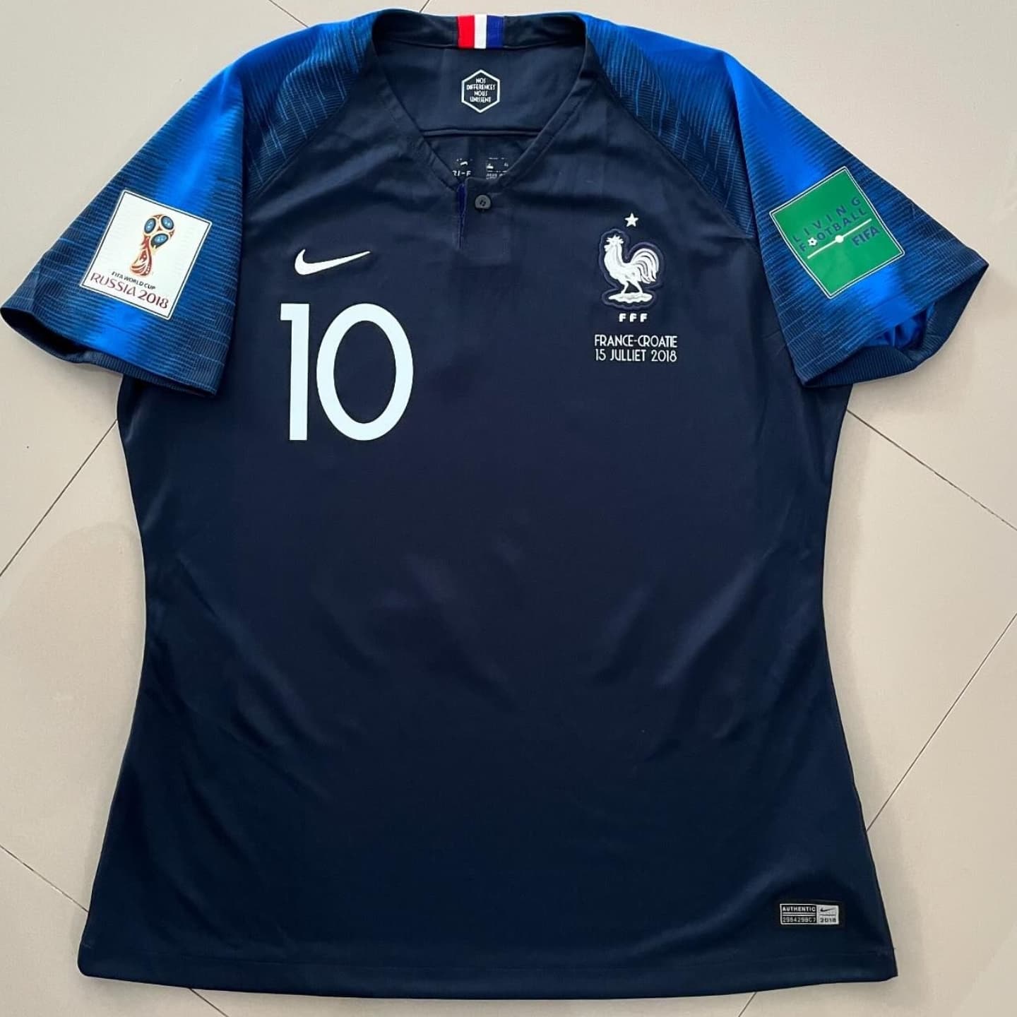 Jersey Mbappé France 2018 Legend