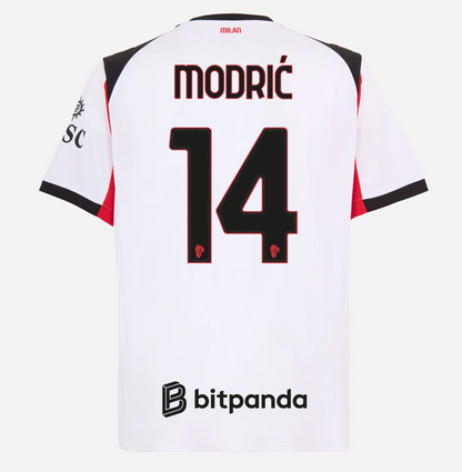 Jersey Milan 25/26 Away #14 Modrić
