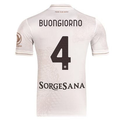 Jersey Napoli 25/26 Away #4 Buongiorno