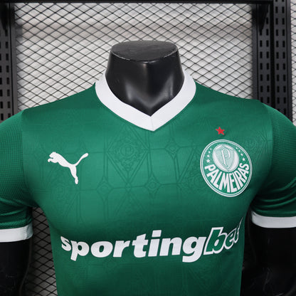 Green Puma Palmeiras 25/26 home player jersey front
