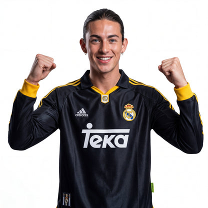 Jersey Real Madrid 99/00  Long Sleeve - Away Retro