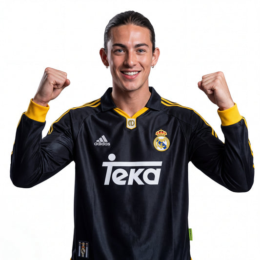 レアルマドリード 99/00 長袖アウェイ レトロユニフォーム