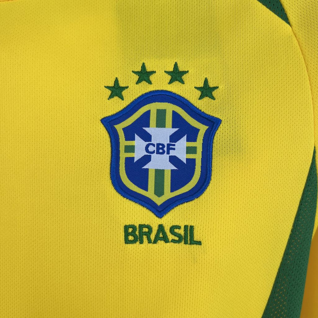 Jersey Retrôçã Brazil 2002/02 Home