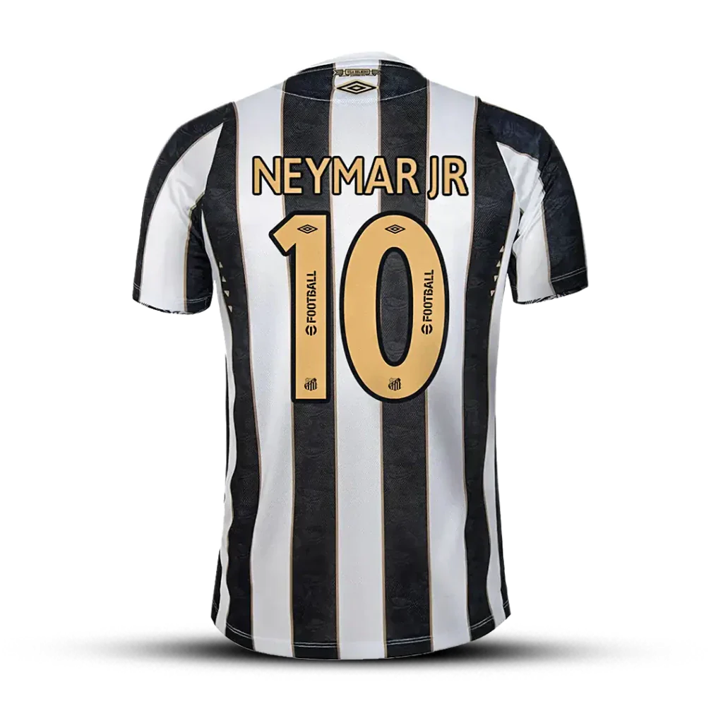Trikot Santos 25/26 Auswärts NEYMAR JR #10 (GRÁTIS) 