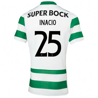 Jersey Sporting 25/26 Home #25 G. INÁCIO