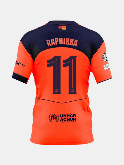 Jersey Third FC Barcelona 25/26 #11 RAPHINHA