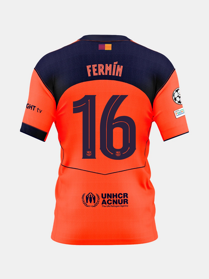 Jersey Third FC Barcelona 25/26 #16 FERMÍN