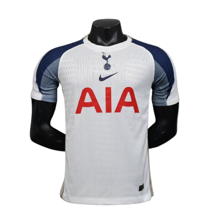 White Tottenham Hotspur 25/26 home player jersey with AIA logo