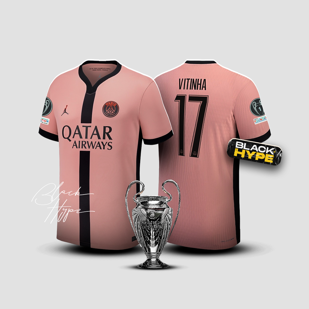 Jersey Vitinha PSG 24/25 Third - Champions League